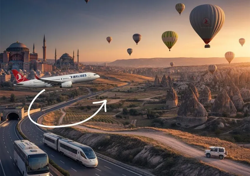 How to Get from Istanbul to Cappadocia? (Flights, Buses, Trains & Driving)