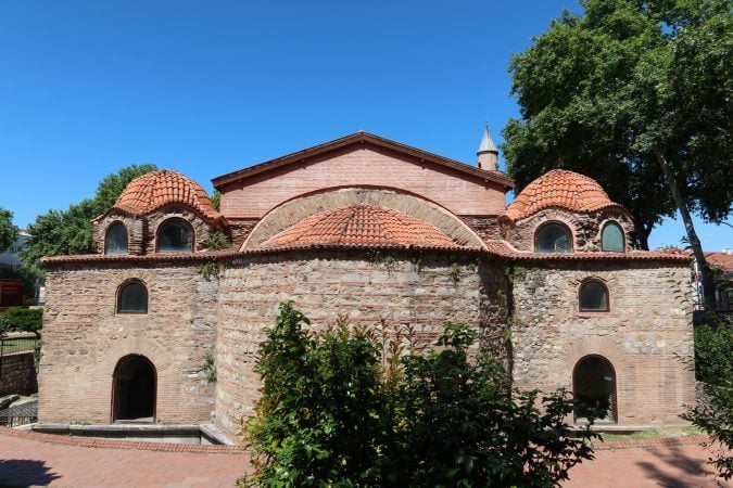 Hagia sophia orhan mosque exterior iznik