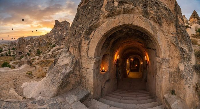 Cappadocia Underground City Entrance