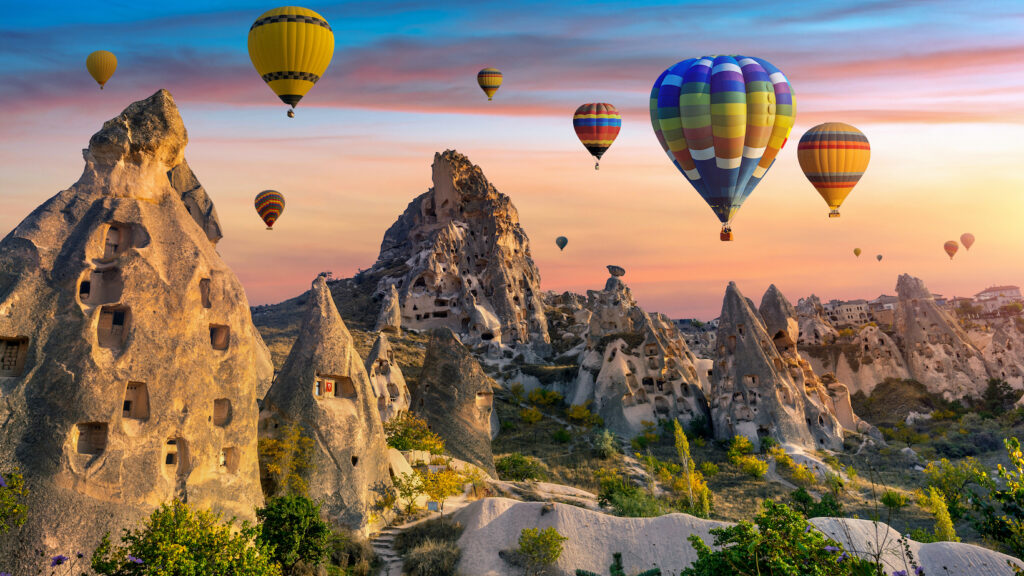 Cappadocia hot air balloon flight