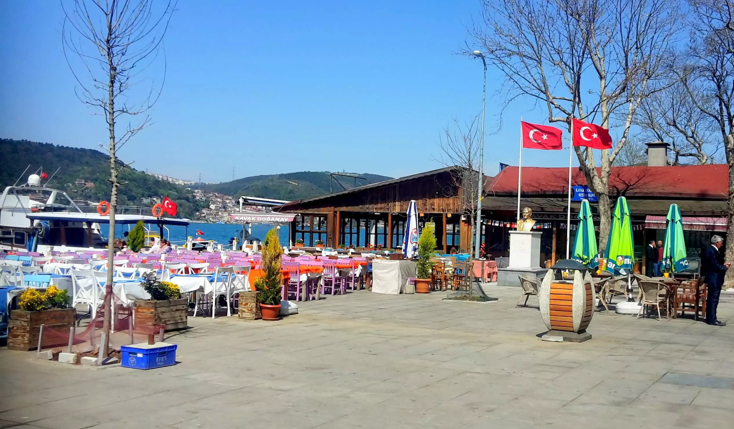 A viewpoint of the Anadolu Kavağı in Istanbul.