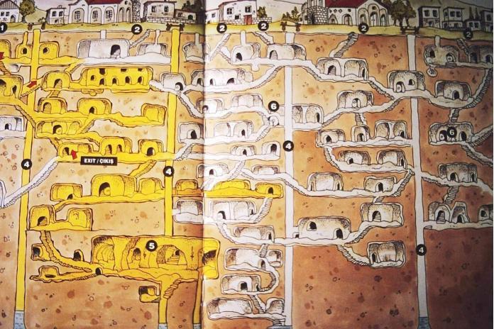 Derinkuyu Underground City • Turkey Destinations by ToursCE