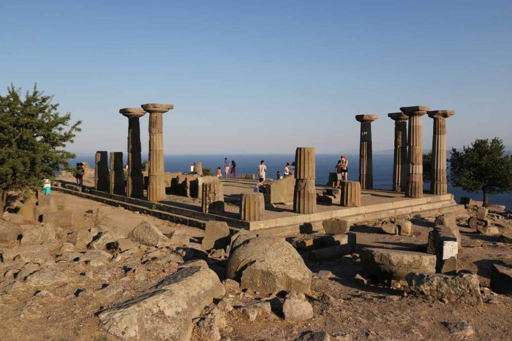 The Temple of Athena / Assos Ancient City