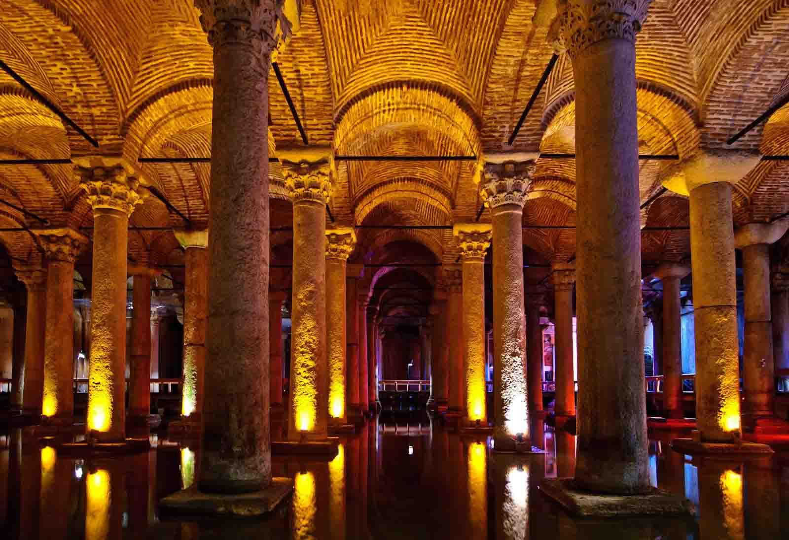 The Basilica Cistern • Turkey Destinations by ToursCE