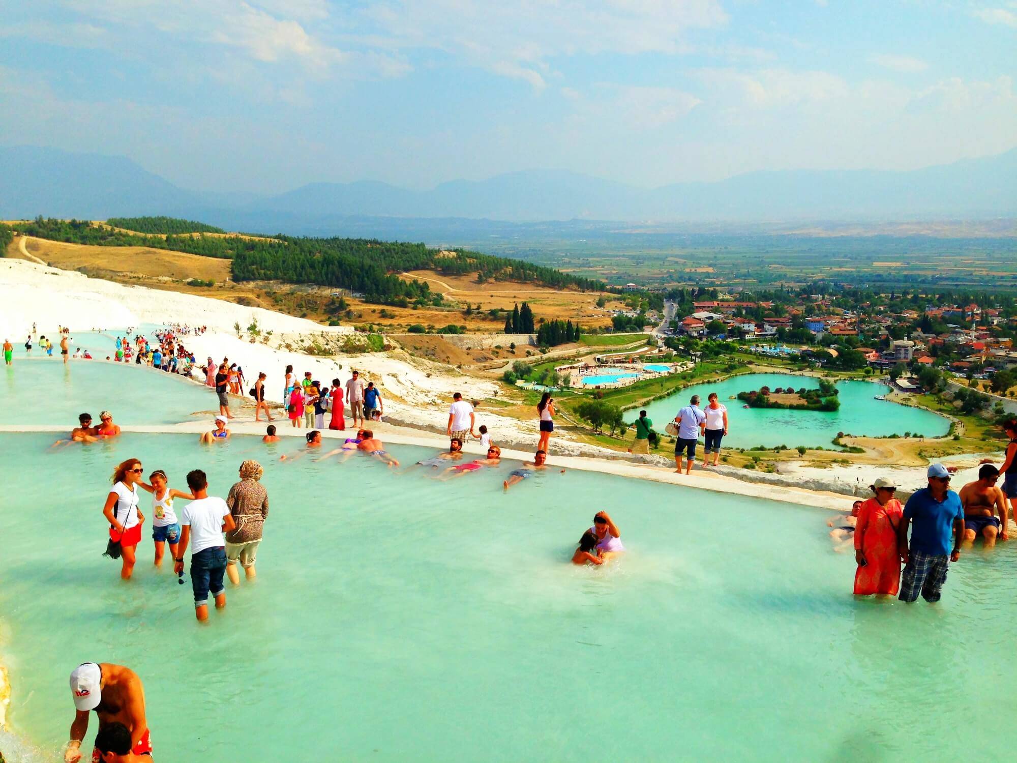 Travertines • Calcium Terraces • Pamukkale Turkey • ToursCE