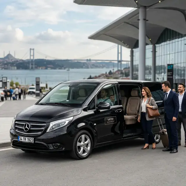 Servicio de chófer y traslado al aeropuerto de Estambul