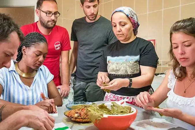 Experiencia práctica de cocina en grupo en Capadocia