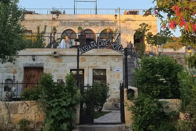 Restored historic Assiana Cave House cave hotel in Cappadocia
