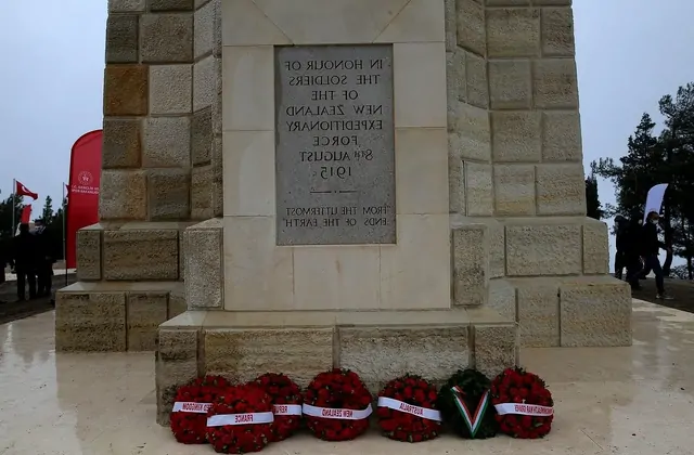 Gallipoli's monuments commemorate soldiers from multiple nations who perished on these beaches and in the trenches above, creating a shared cemetery of international remembrance.