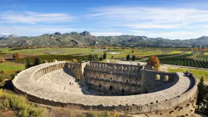 Theatre in Aspendos Ancient City